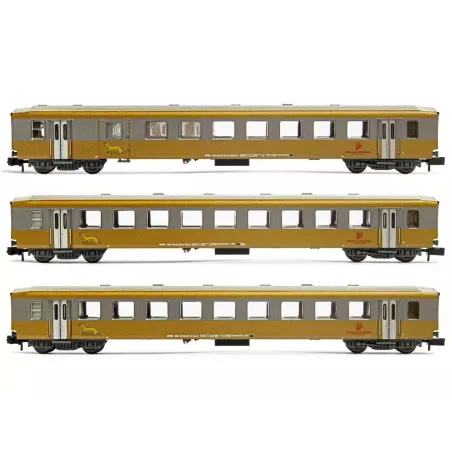 Coffret 3 Voitures NÖVOG « Schlieren » - HN4325