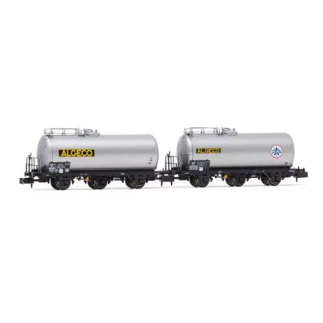 Set de 2 Wagons Citernes 3 Essieux « Algeco » - HN6607
