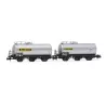 Set de 2 Wagons Citernes 3 Essieux « Algeco » - HN6607