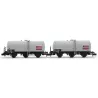 Set de 2 Wagons Citernes type Uh « Avia » - HN6676