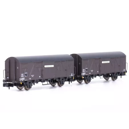 Set 2 Wagons Marchandises type Kv « Provence Express » - HN6571
