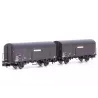 Set 2 Wagons Marchandises type Kv « Provence Express » - HN6571