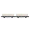Set 2 Wagons Plateaux Ks RENFE « Central Lechera » - HN6421