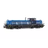 Locomotive ČD Cargo EffiShunter 1000 - Bleu Clair/Foncé | HR2899