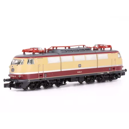 Locomotive Électrique DB 103 004 Beige/Rouge Arnold HN2564S DCC Sound - Échelle N | H66