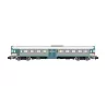 Autorail Diesel FS ALn 668 1207 Inox DCC SOUND Arnold HN2570S - Échelle N | H66