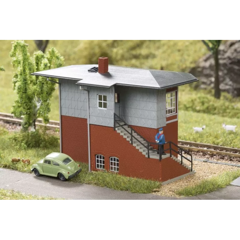 Auhagen 14482 Poste d'Aiguillage - Kit Bâtiment Échelle N | H66