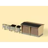 Auhagen 11427 Sous-station Électrique avec Accessoires - Kit Bâtiment HO | H66