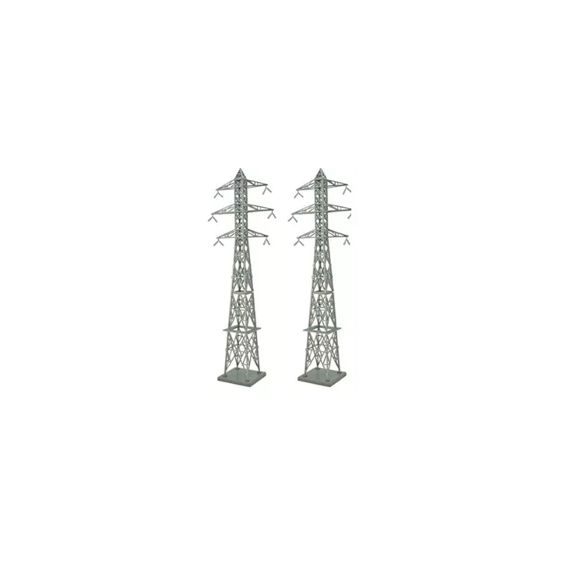 KATO 23-401 Kit de 3 Pylônes Haute Tension - Accessoire Décor Échelle N | H66