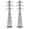 KATO 23-401 Kit de 3 Pylônes Haute Tension - Accessoire Décor Échelle N | H66