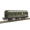 Lenz 41163-01 Voiture d'Omnibus Prussienne C3 sans Guérite - Échelle O | H66