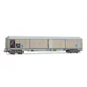 Rivarossi HR6650 Set 2 Wagons à Parois Coulissantes Habils SBB - Échelle HO | H66