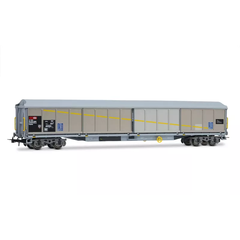 Rivarossi HR6650 Set 2 Wagons à Parois Coulissantes Habils SBB - Échelle HO | H66