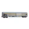 Rivarossi HR6650 Set 2 Wagons à Parois Coulissantes Habils SBB - Échelle HO | H66