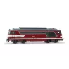 Jouef HJ2464S Locomotive Diesel BB 67613 SNCF - Livrée Capitole DCC SOUND - Sonorisée HO | H66