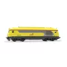 Jouef HJ2465S Locomotive Diesel BB 667548 SNCF - Livrée INFRA DCC SOUND - Sonorisée HO | H66