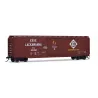 Rivarossi HR6664C Wagon Couvert "Plug Door" Erie Lackawanna N°68360 - Échelle HO | H66