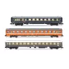 Arnold HN4468 Coffret 3 Voitures Alpen-Express DB/FS Rome-Munich - Échelle N | H66