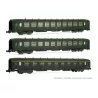 Arnold HN4385 Coffret 3 Voitures DEV AO Vertes Logo Encadré SNCF - Échelle N | H66