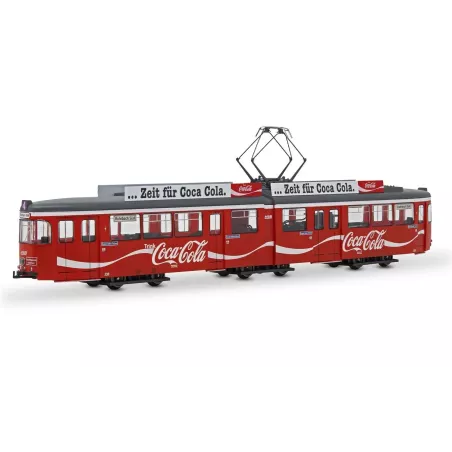 Tramway Duewag Gt6 Heidelberger Livrée Coca-Cola - HR2861