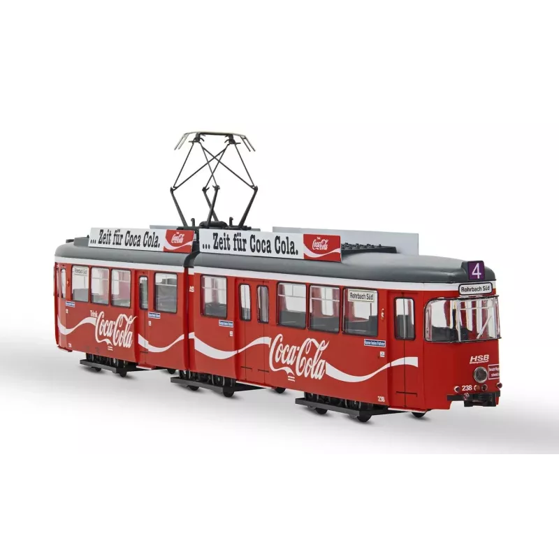 Tramway Duewag Gt6 Heidelberger Livrée Coca-Cola - HR2861