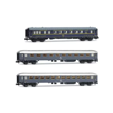 Set 3 Voitures FS CIWL + 2x UIC-X '64 (1ère/2nde) - HN4469