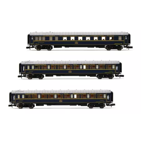 Coffret 3 Voitures RENFE CIWL "Castellano Expreso" - HN4461