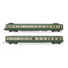 Autorail SNCF RGP II X 2719 + Remorque XRAB 7708 - HJ2429