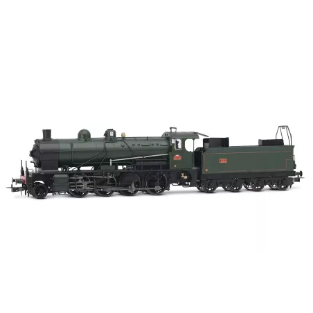 Locomotive Vapeur SNCF 140 C 133 + Tender 18 B 12 - HJ2415