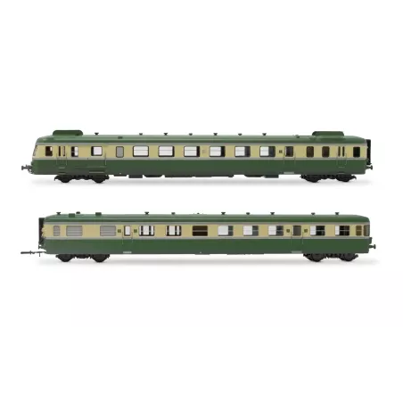 Autorail SNCF RGP II X 2712 + Remorque XR 7714 - HJ2420
