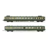Autorail SNCF RGP II X 2712 + Remorque XR 7714 - HJ2420