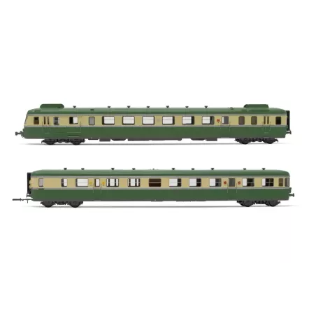 Autorail SNCF RGP II X 2716 + Remorque XR 77 - HJ2419